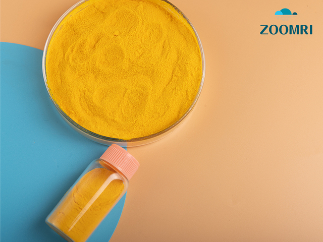 Полиалюминийхлорид, используемый в водоочистной промышленности.